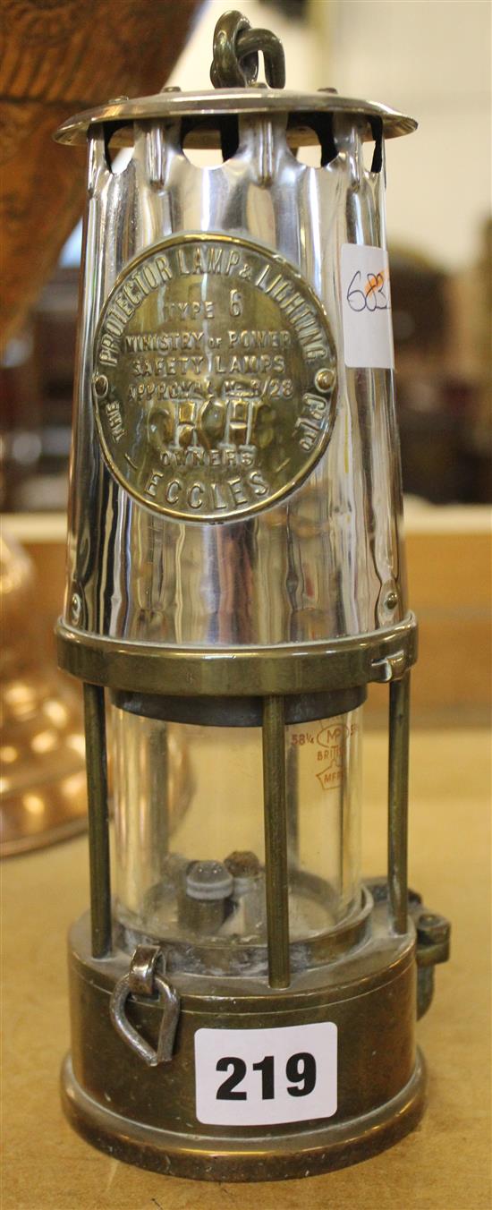 Eccles miners lamp